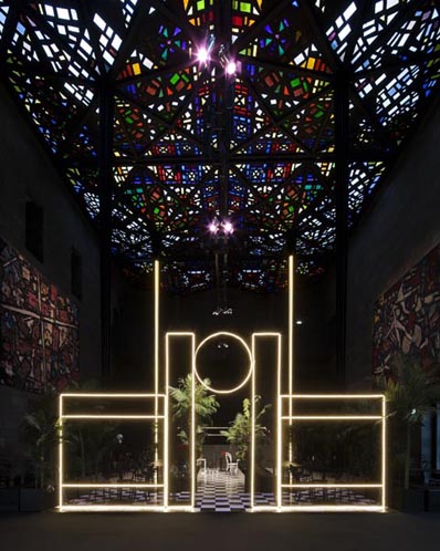 NGV Great Hall Vienna Kaffeehaus